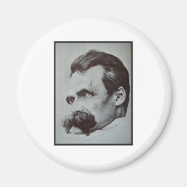 Íman Friedrich Nietzsche (Frente)