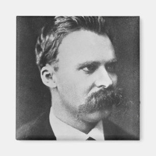 Íman Friedrich Wilhelm Nietzsche (1844-1900) 1873 (b/w