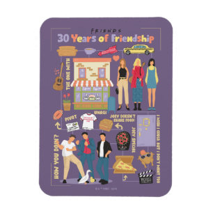 Íman FRIENDS™ 30 Anos de Amizade