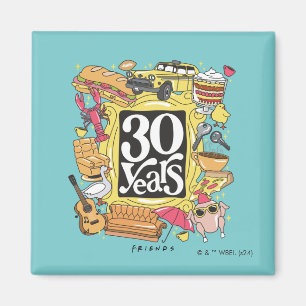 Íman FRIENDS™ 30 Anos Gráfico