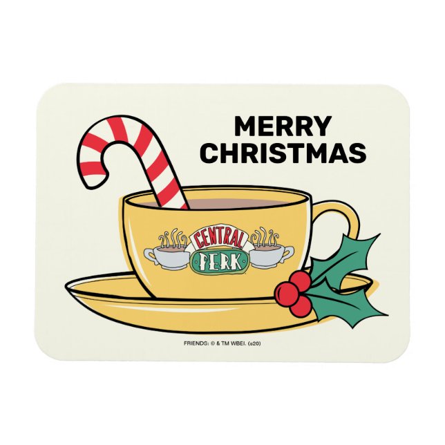 Íman FRIENDS™ | Caneca de Natal do Central Perk (Horizontal)