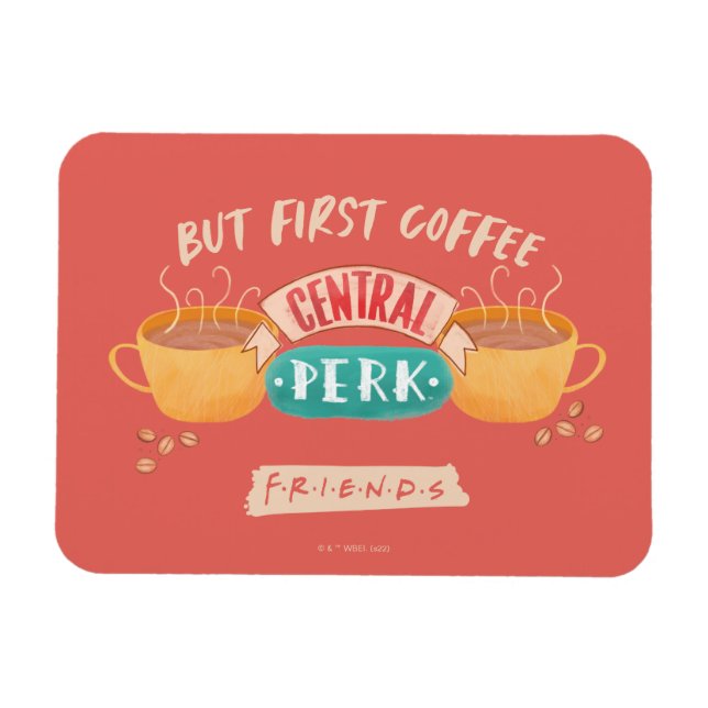 Íman FRIENDS™ | Mas Primeiro Café - Central Perk (Horizontal)