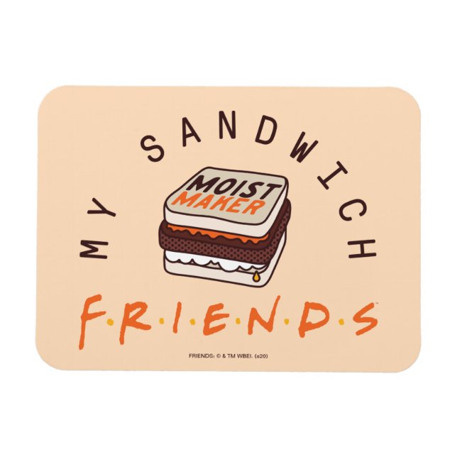 Íman FRIENDS™ | Meu Sanduíche (Horizontal)