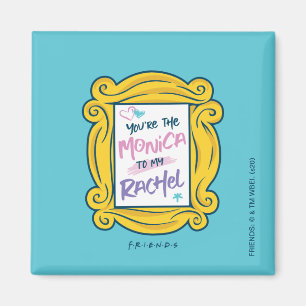 Íman FRIENDS™ Peephole Você é a Mônica da minha Rache