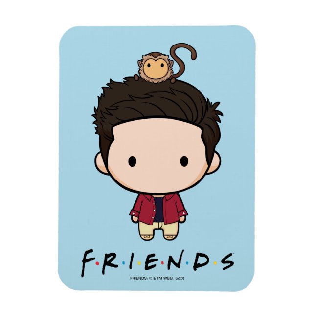Íman FRIENDS™ | Ross Chibi (Vertical)