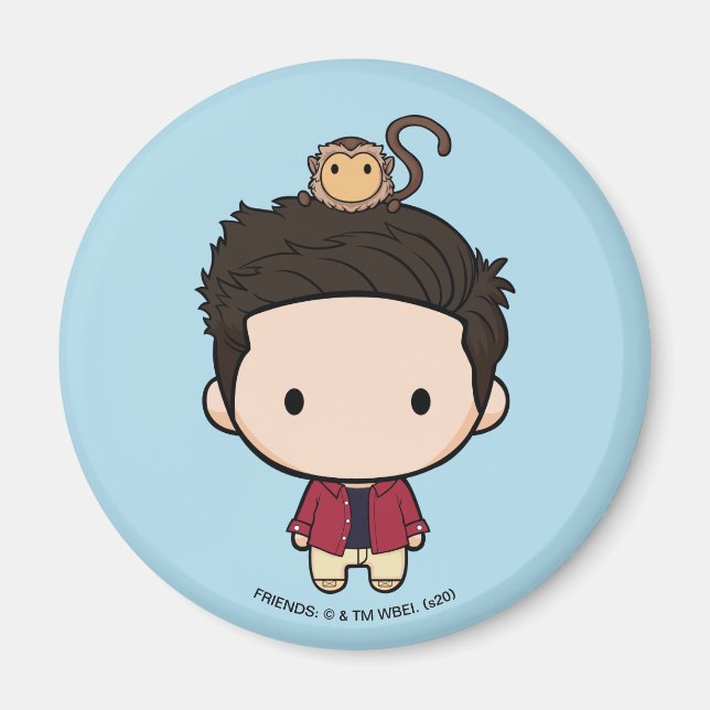 Íman FRIENDS™ | Ross Chibi (Frente)
