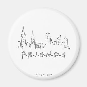 Íman FRIENDS™ Silhueta da Cidade de Nova York