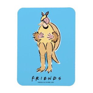 Íman FRIENDS™ Tatu-Bola de Natal