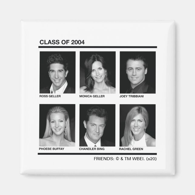 Íman FRIENDS™ | Turma de 2004 (Frente)