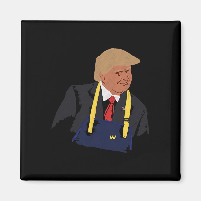 Íman Fries de Fazer Trump 2024 (Frente)