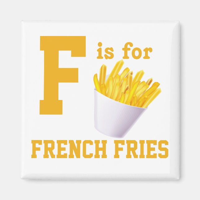 Íman Fries franceses (Frente)