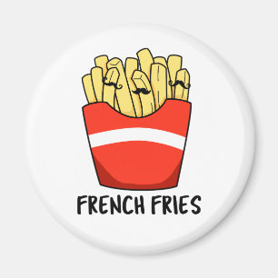 Íman Fries franceses: trocadilhos de Comida rápida
