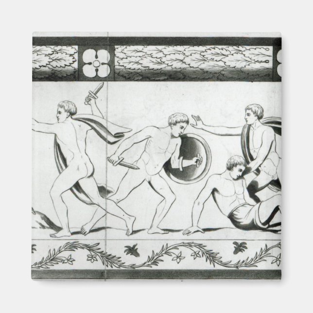 Íman Frieze no Pilar da Grotta del (Frente)