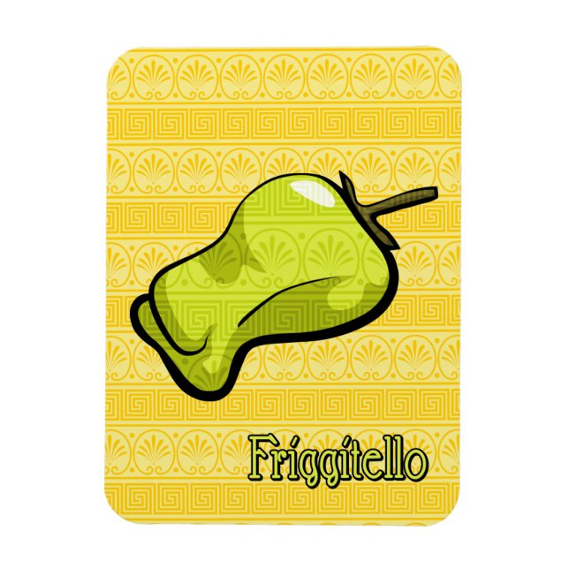 Íman Friggitello Chili Pepper, Magneta Flexível (Vertical)