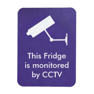 Íman Frigidge Video Camera Surveillance CCTV Frigorator