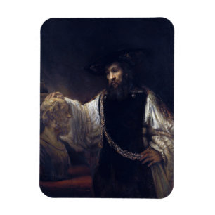 Íman Frigorífico Aristóteles com um Rembrandt Homer d