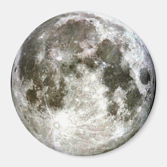 Íman Frigorífico de lua cheia (Frente)