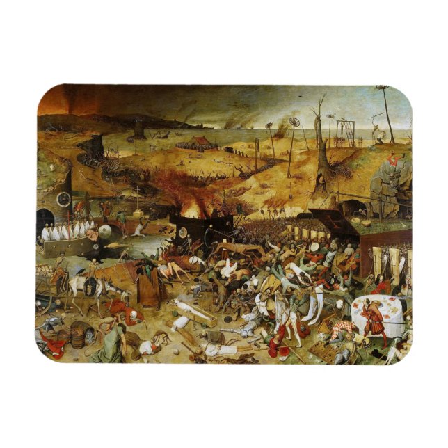 Íman Frigorífico Magnet O Triunfo da Morte Brueghel (Horizontal)