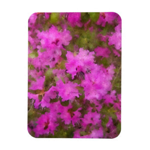 Íman Frigorífico Magnet - Rhododendrons roxos