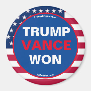 Íman Frigorífico TRUMP VANCE WON