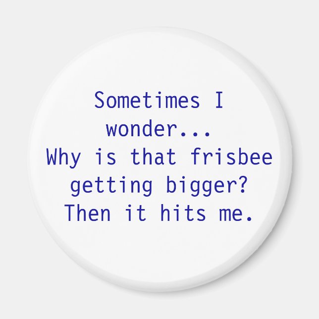 Íman Frisbee (Frente)
