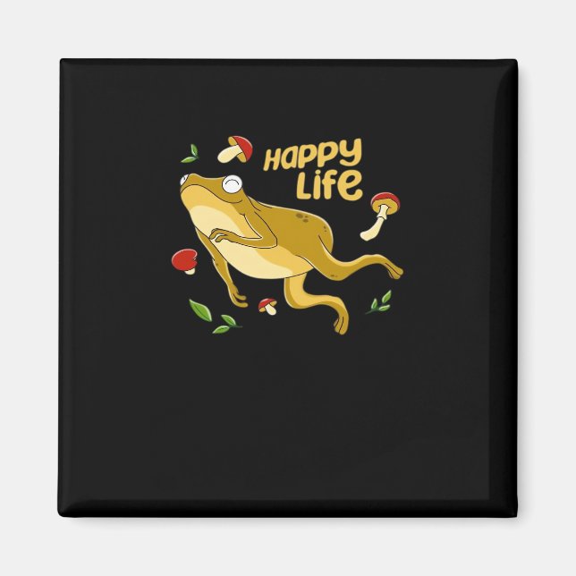 Íman Frog Happy Essential Minimal Design (Frente)