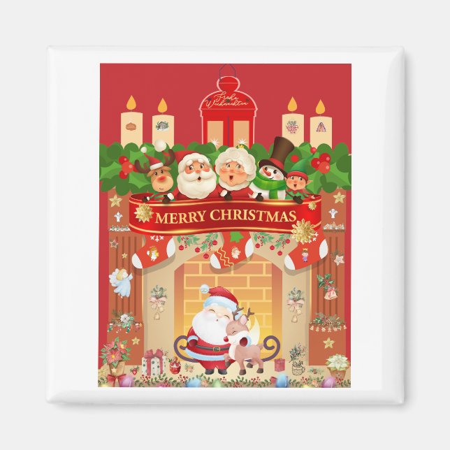 Íman Frohe Weihnachten  (Frente)