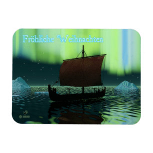 Íman Frohliche Weihnachten - Navio Viking