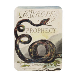Íman Frontispício de "Europa. Uma profecia", 1794