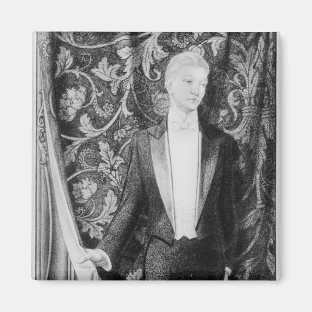 Íman Frontispício para a imagem de Dorian Cinza. (Frente)