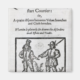 Íman Frontispício para 'um gracejo para um Courtier
