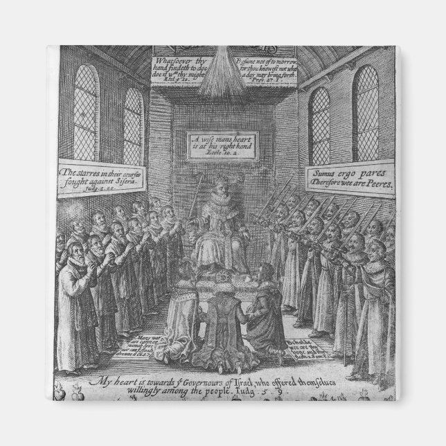 Íman Frontispício para "Vox Regis" por Thomas Scott (Frente)