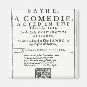 Íman Frontispiece 'a Bartholomew Fair