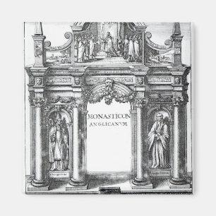 Íman Frontispiece 'a Monasticon Anglicanum