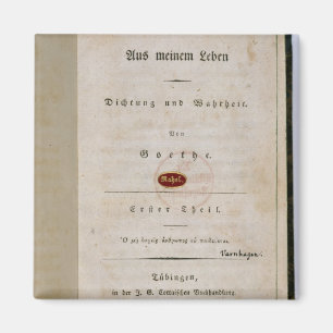 Íman Frontispiece de 'fora de minha vida