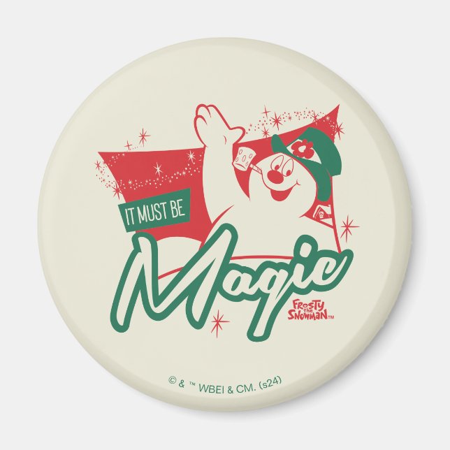 Íman Frosty, o Neve - Deve Ser Magia (Frente)