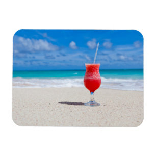 Íman Frosty Strawberry Drink on the Beach