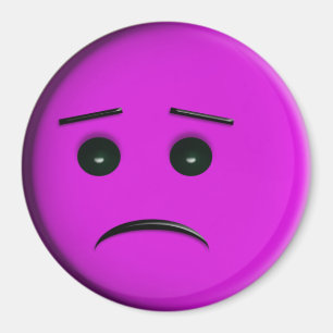 Íman Frowny enfrenta o roxo