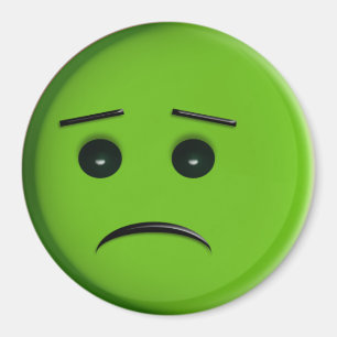 Íman Frowny enfrenta o verde
