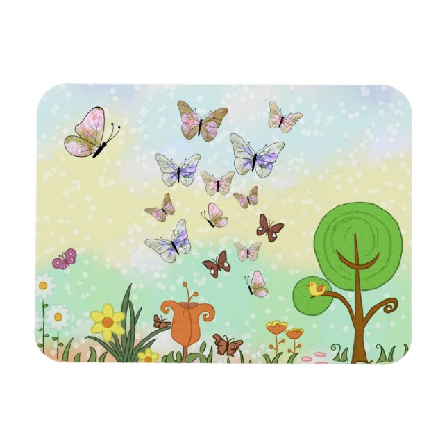 Íman Frühlingsbild Magnet (Horizontal)