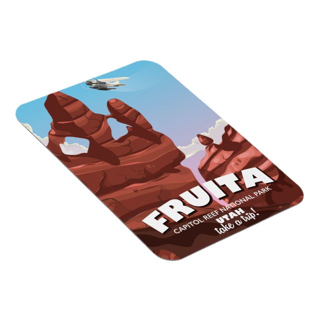 Íman Fruita Capitol Reef Parque Nacional Utah (Lado Direito)