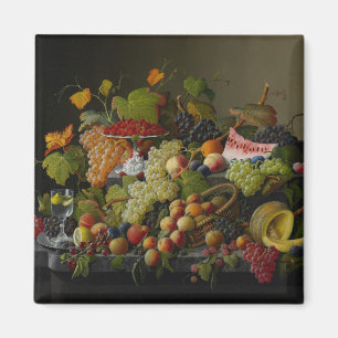Íman Fruta abundante, 1858 (óleo em canvas)