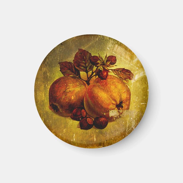 Íman Fruta amarela vítrea (Frente)