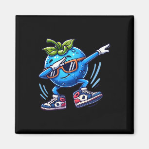 Íman Fruta Blueberry Dabbing Dancing