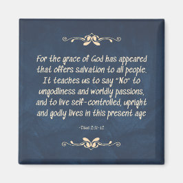 Íman Fruta da Espírito - Autocontrolo