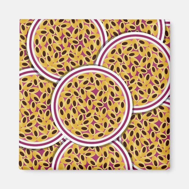 Íman Fruta de paixão funerária (Frente)