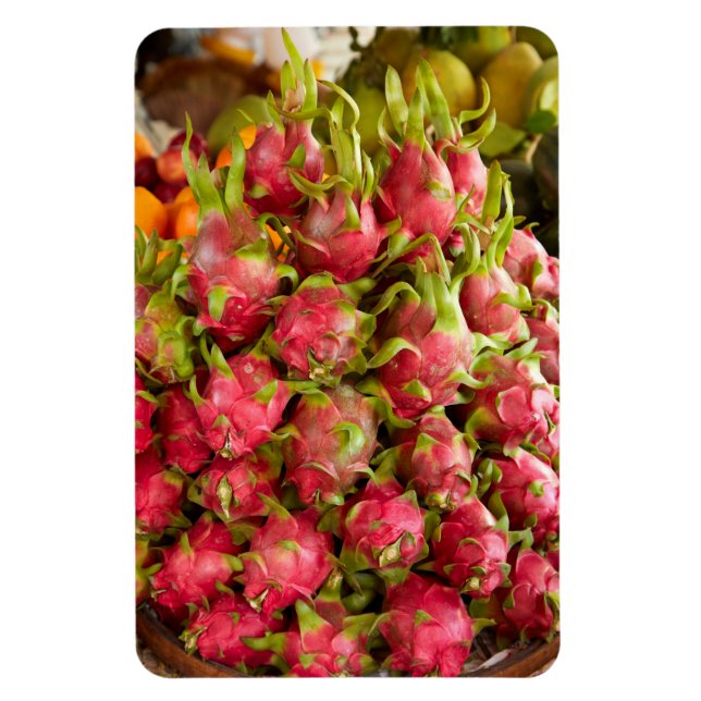 Íman Fruta do Dragão | Mercado Can Duoc (Vertical)