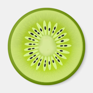 Íman Fruta estilizada de Kiwi