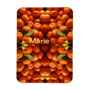 Íman Fruta laranja simples adicionar nome mínimo person