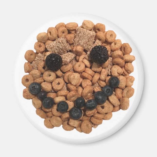 Íman Fruta Sorridente e Face Cereal (Frente)